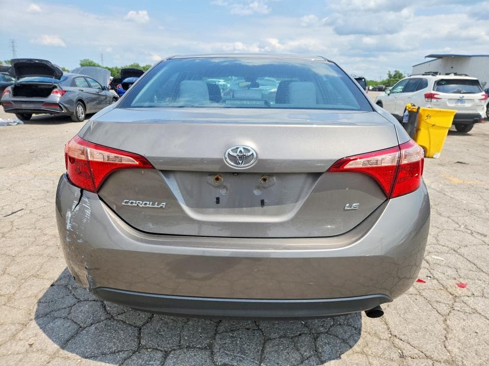 2018 TOYOTA COROLLA LE 6