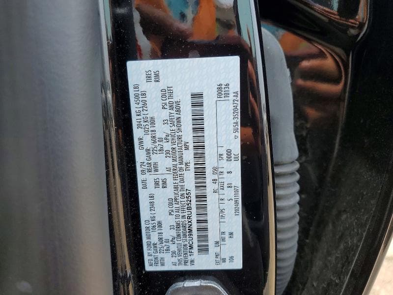 2024 FORD ESCAPE ST LINE 13