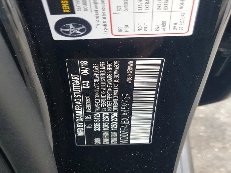 2018 MERCEDES-BENZ E 300 13