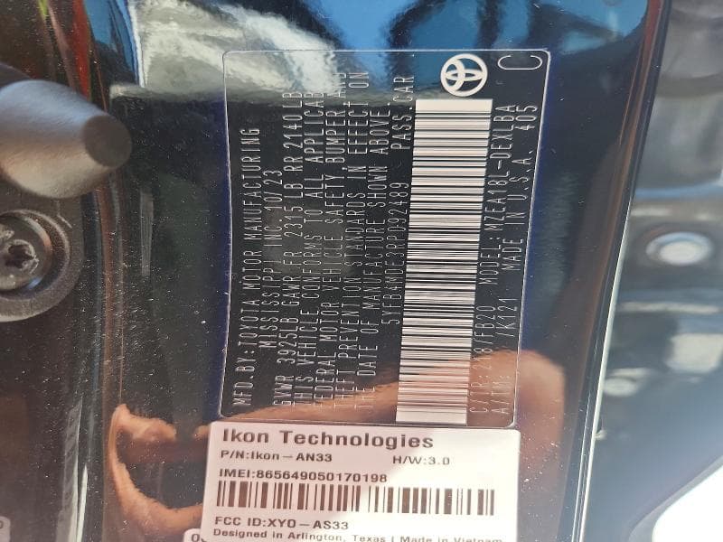2024 TOYOTA COROLLA LE 12