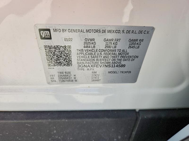2022 CHEVROLET EQUINOX LS 13
