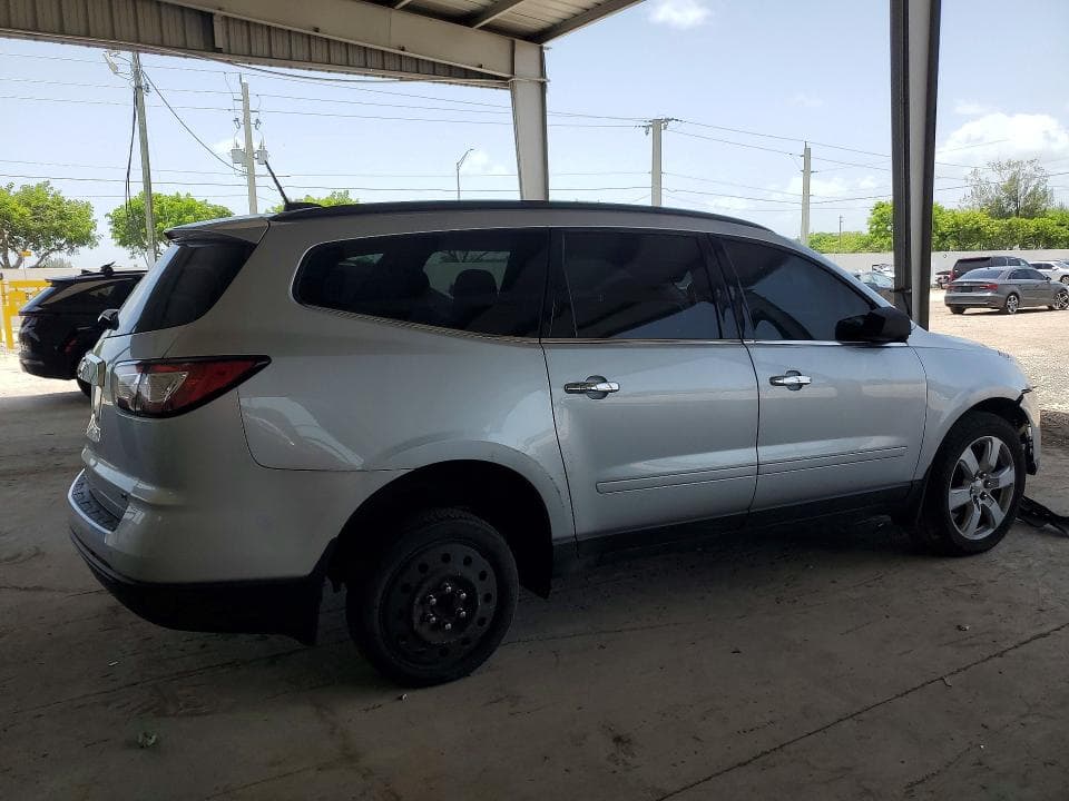 2017 CHEVROLET TRAVERSE LT 3