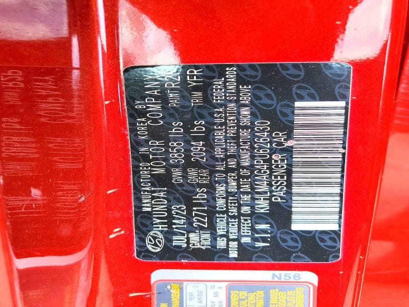2023 HYUNDAI ELANTRA SEL 12