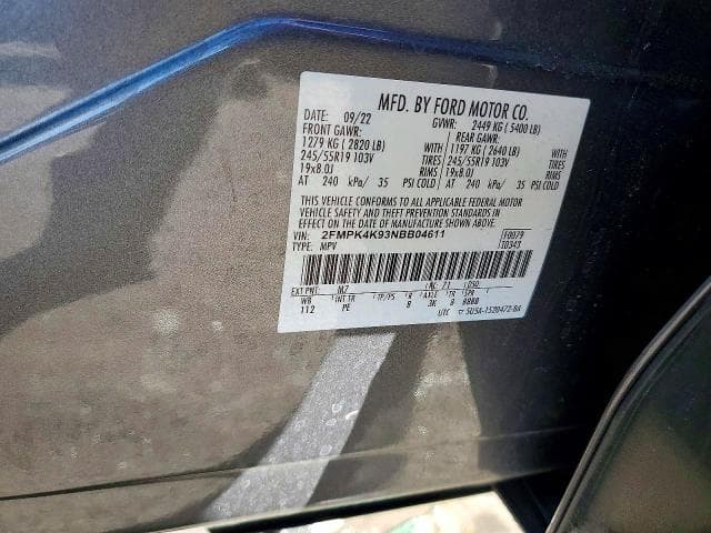 2022 FORD EDGE TITANIUM 13
