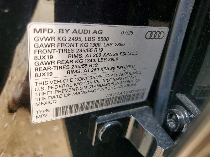 2025 AUDI Q5 PREMIUM 13