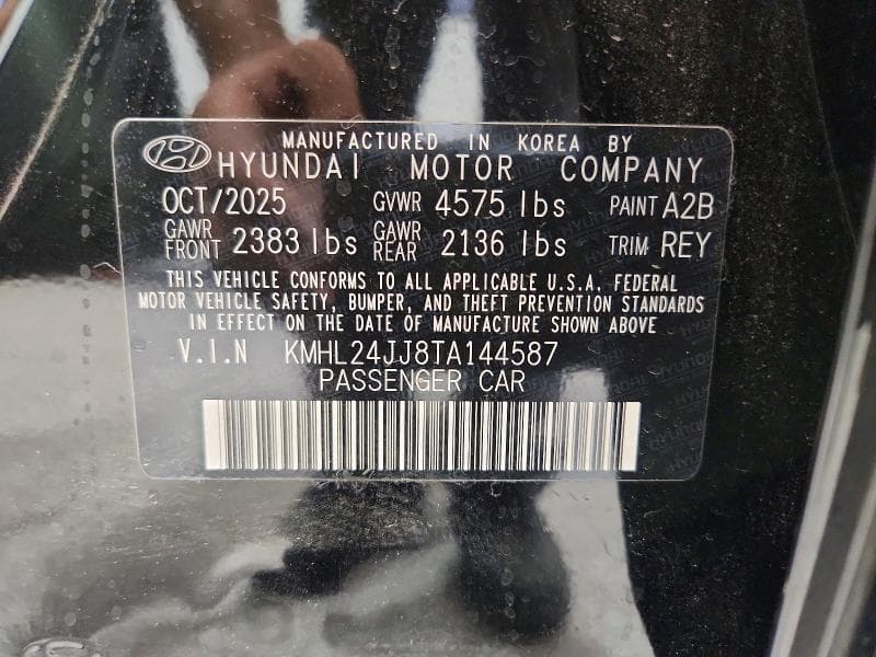 2026 HYUNDAI SONATA HYBRID BLUE 13