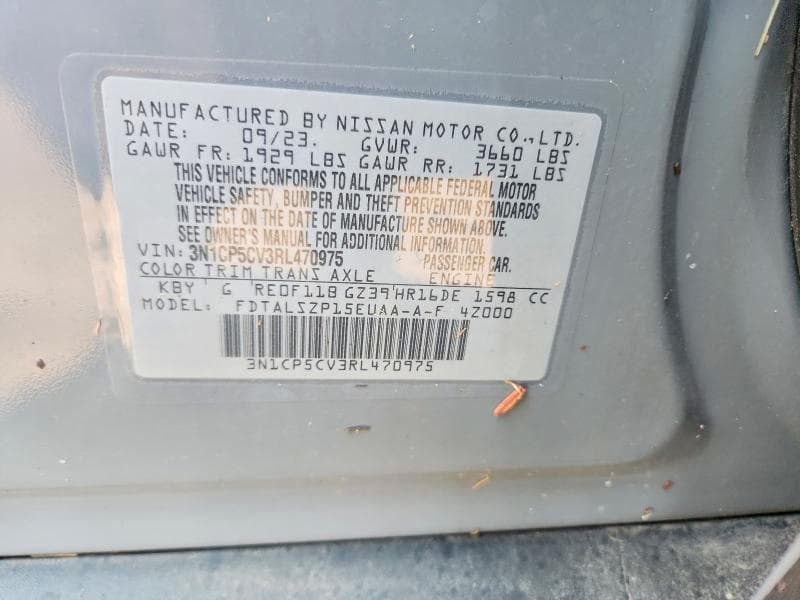 2024 NISSAN KICKS SV 13