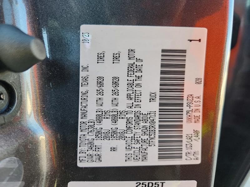 2024 TOYOTA TUNDRA PLATINUM HV 12