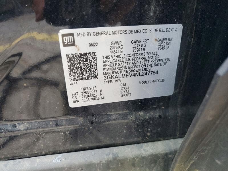 2022 GMC TERRAIN SLE 13