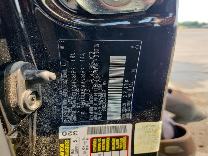2018 TOYOTA SIENNA XLE 7-PASSENGER 13