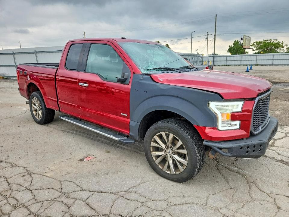2017 FORD F150 SUPER CAB 4