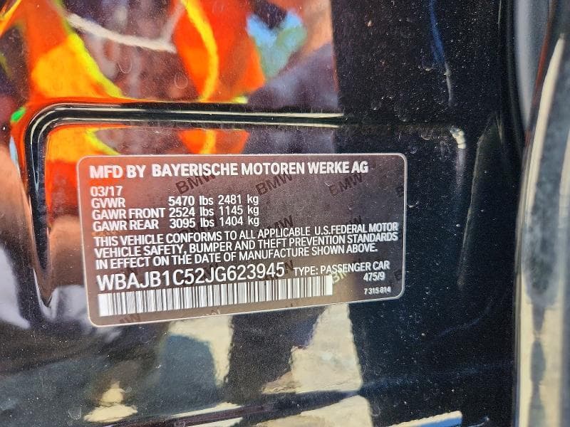 2018 BMW 530XE 12