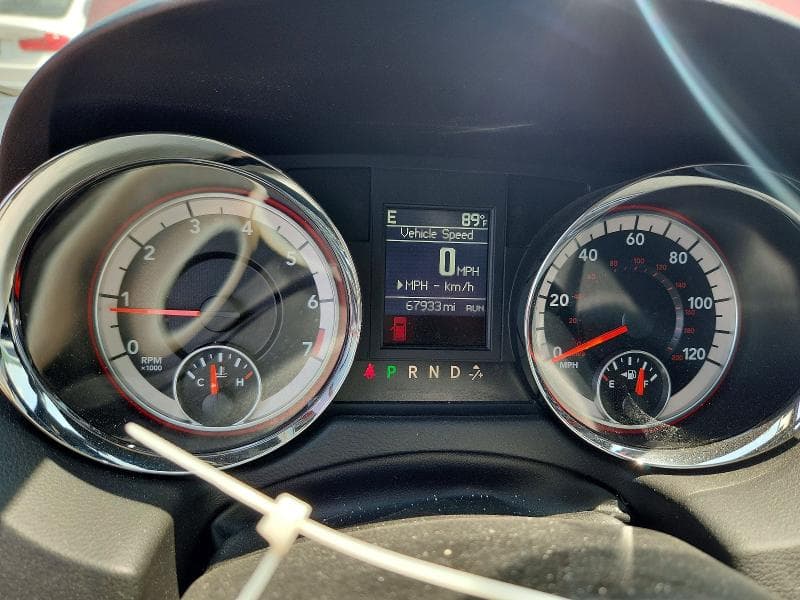 2017 DODGE GRAND CARAVAN GT 9