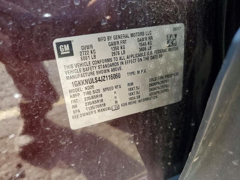 2018 GMC ACADIA SLT-1 14