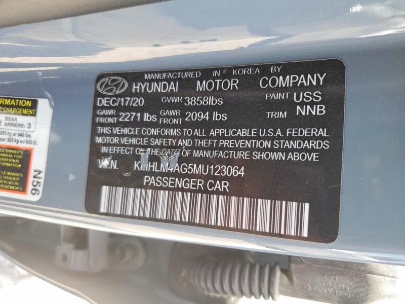 2021 HYUNDAI ELANTRA SEL 12