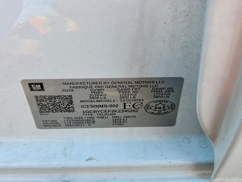 2019 CHEVROLET 1500 13