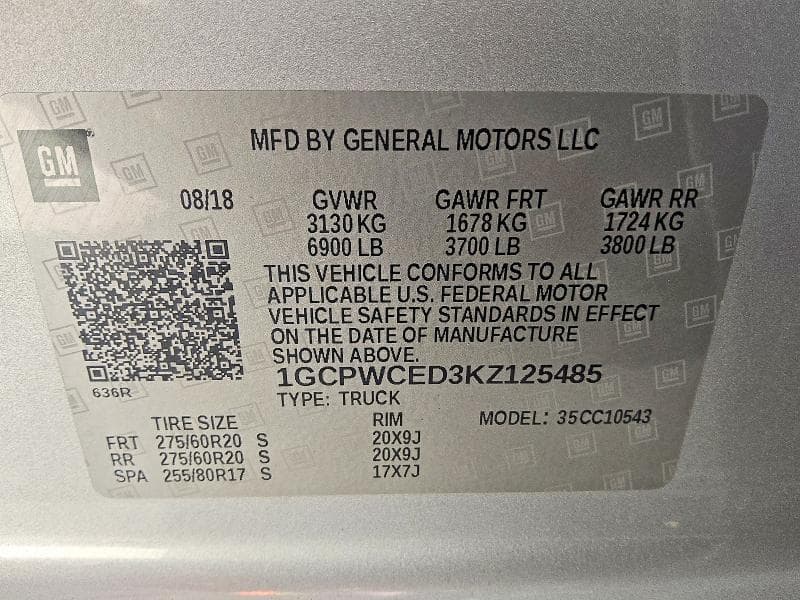 2019 CHEVROLET SILVERADO C1500 LT 12