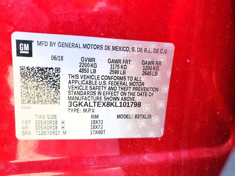 2019 GMC TERRAIN SLE 14