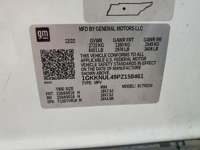 2023 GMC ACADIA SLT 13