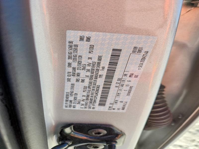 2018 FORD F150 SUPERCREW 12