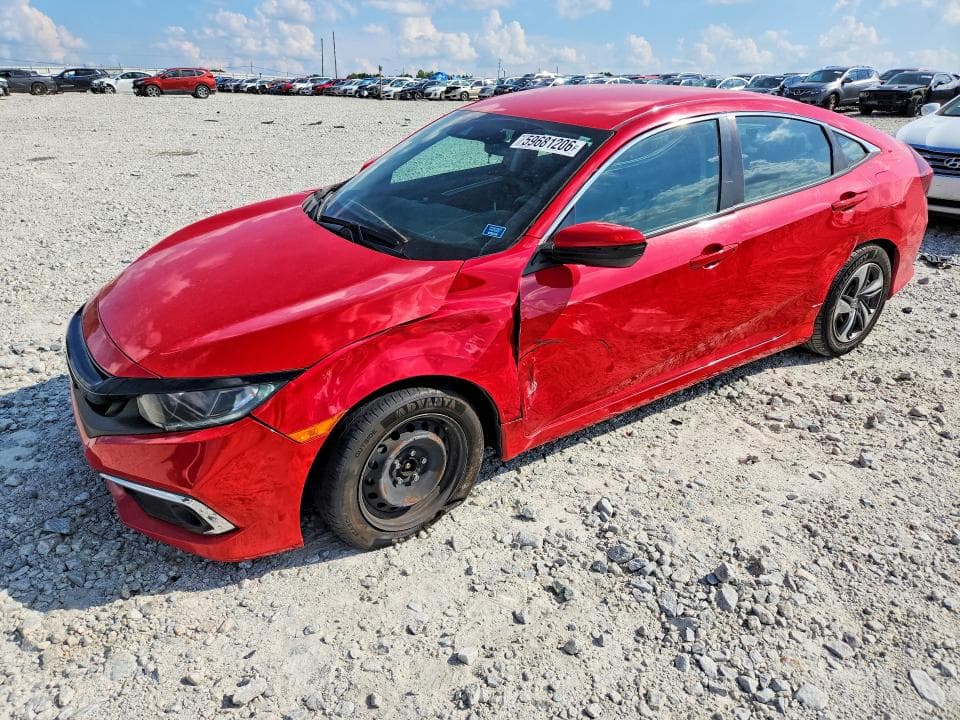 2021 HONDA CIVIC LX - 1