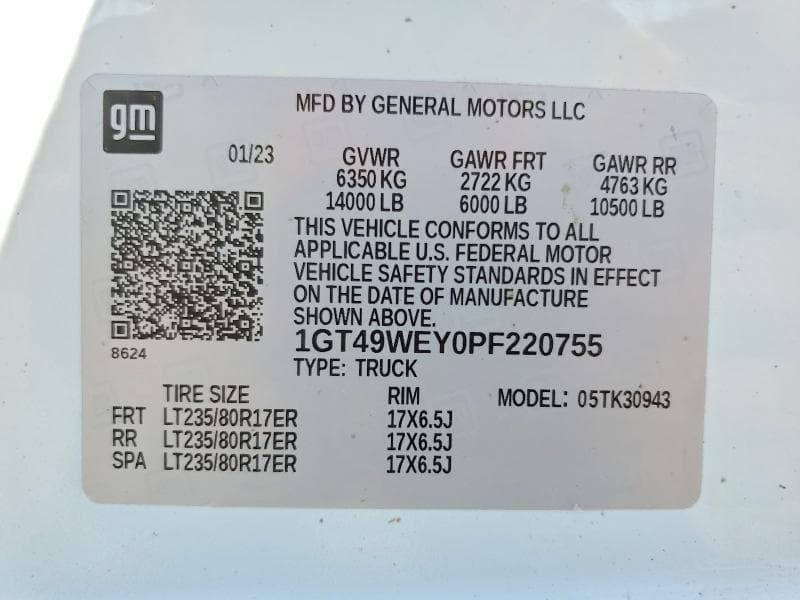 2023 GMC SIERRA K3500 DENALI 13