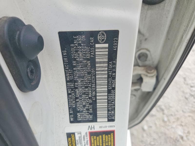 2018 TOYOTA AVALON XLE 12