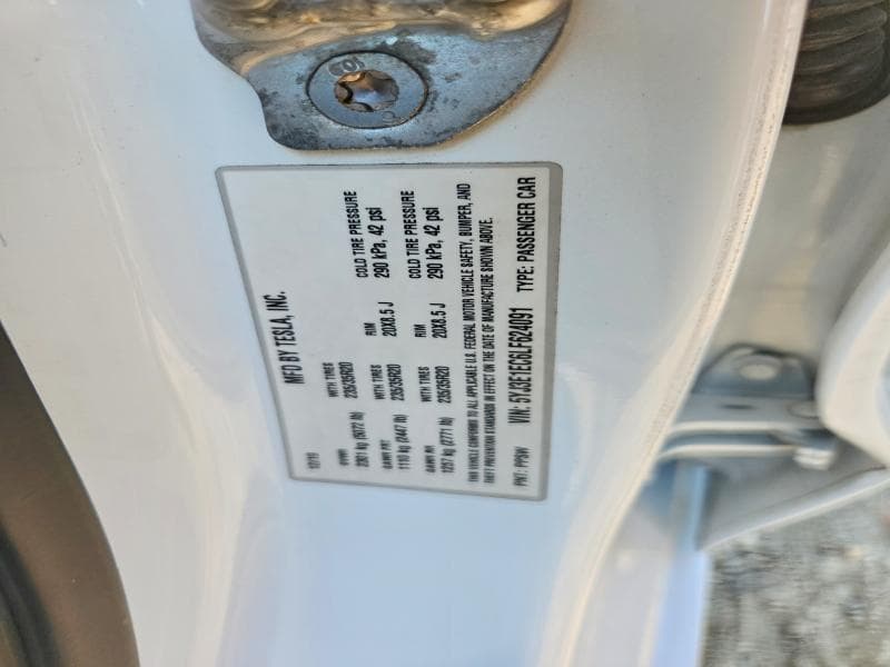 2020 TESLA MODEL 3 12
