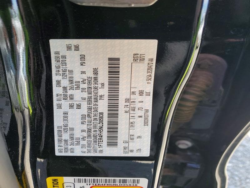 2022 FORD RANGER XL 12