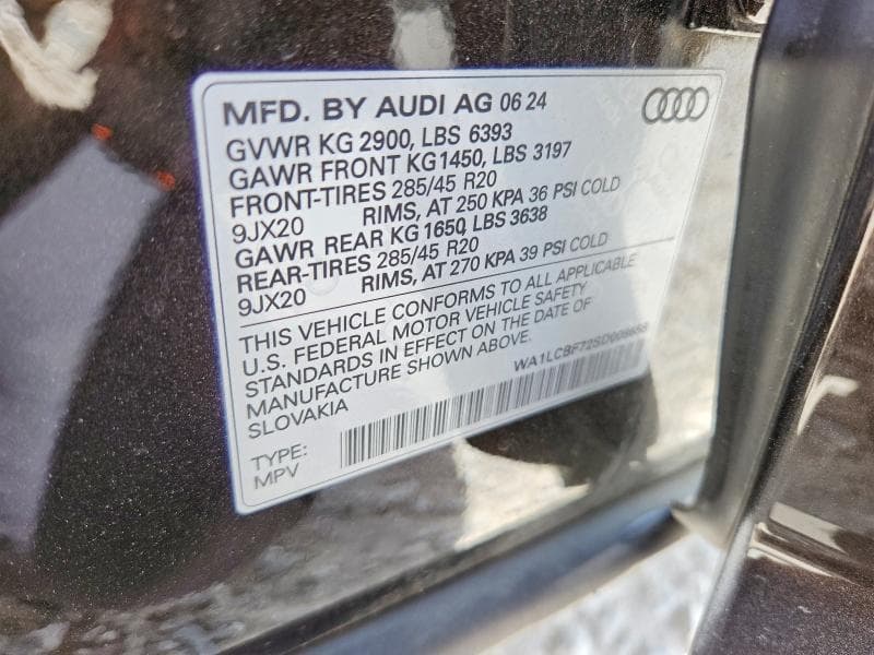 2025 AUDI Q7 PREMIUM PLUS 12