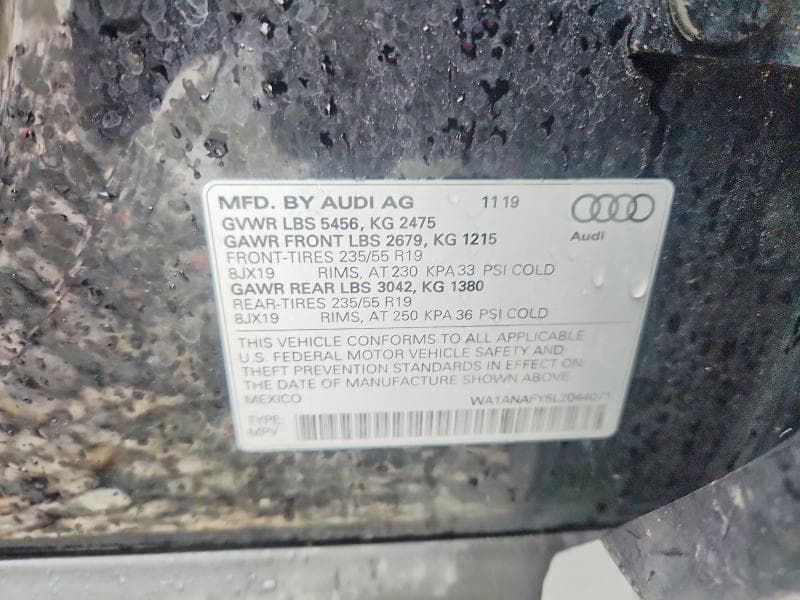 2020 AUDI Q5 PREMIUM 13