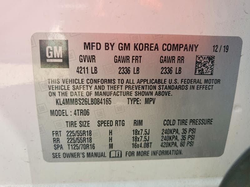 2020 BUICK ENCORE GX PREFERRED 13