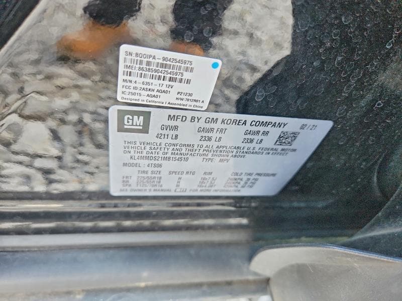 2021 BUICK ENCORE GX SELECT 13