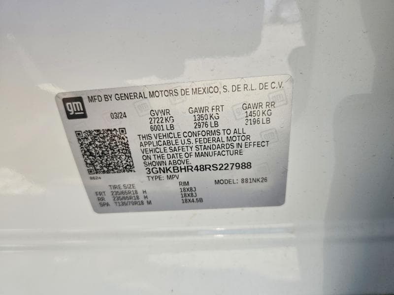 2024 CHEVROLET BLAZER 2LT 12