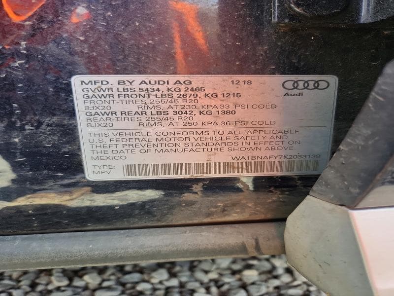 2019 AUDI Q5 PREMIUM PLUS 13