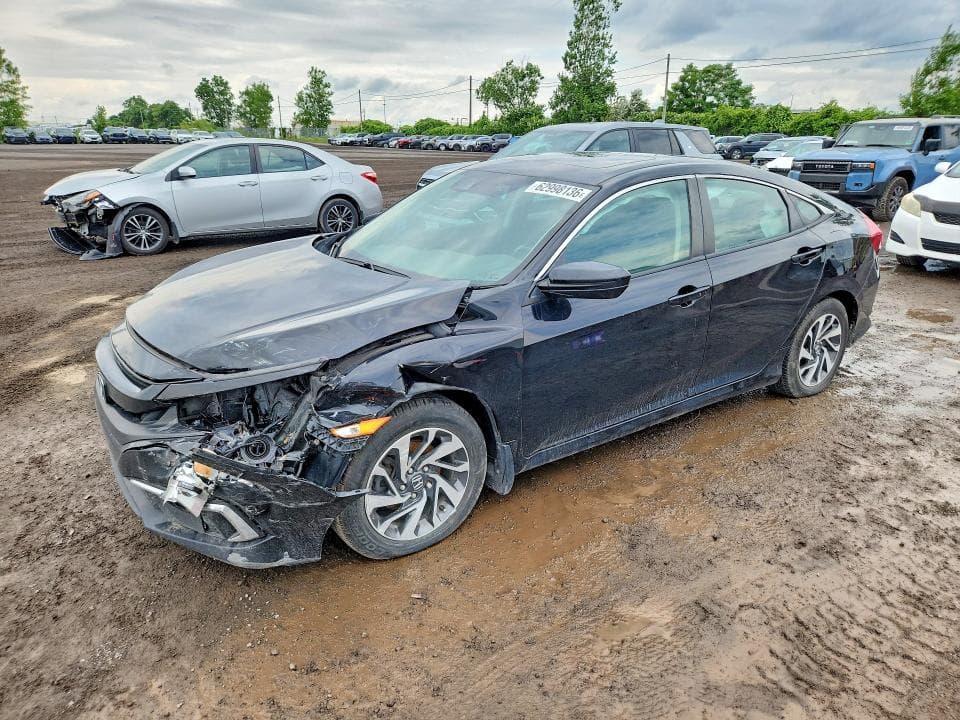 2019 HONDA CIVIC EX - 1