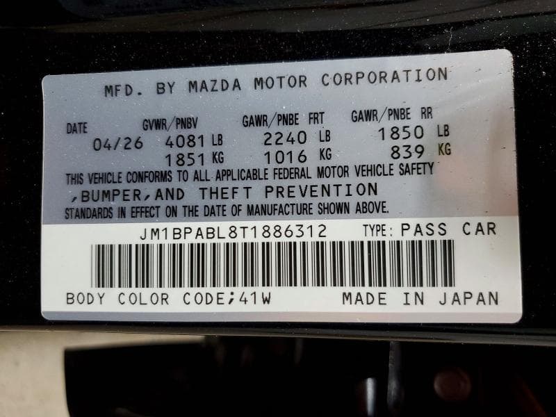 2026 MAZDA 3 SELECT SPORT 13