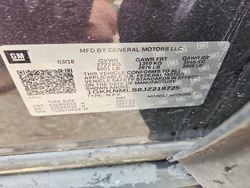2018 GMC ACADIA SLT-1 13