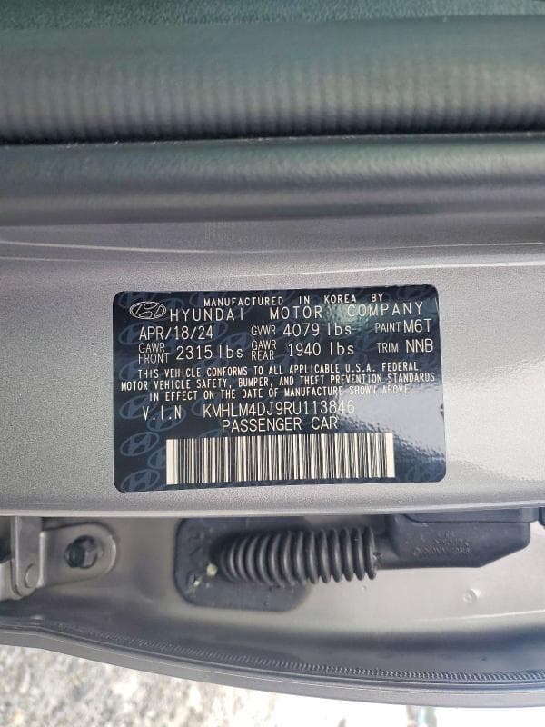 2024 HYUNDAI ELANTRA BLUE 12