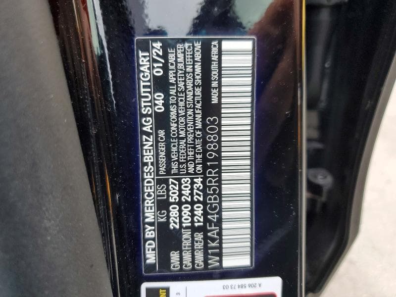 2024 MERCEDES-BENZ C 300 12