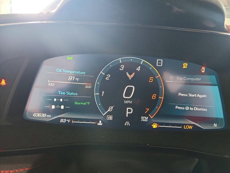 2020 CHEVROLET CORVETTE STINGRAY 2LT 9
