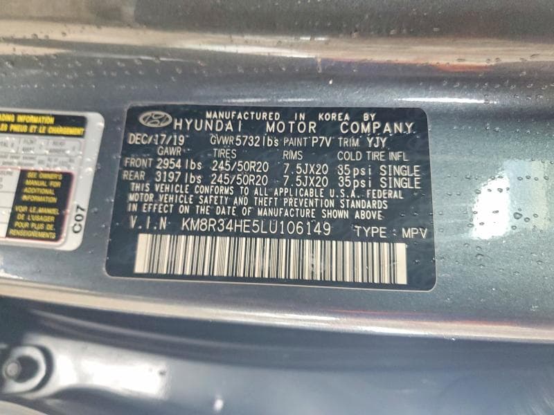 2020 HYUNDAI PALISADE SEL 13