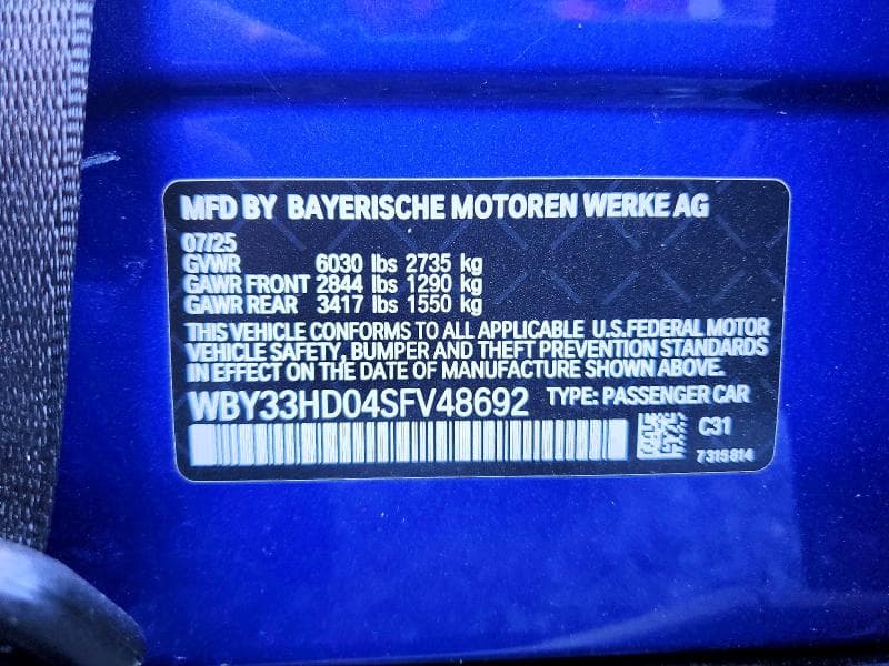 2025 BMW I4 M50 13