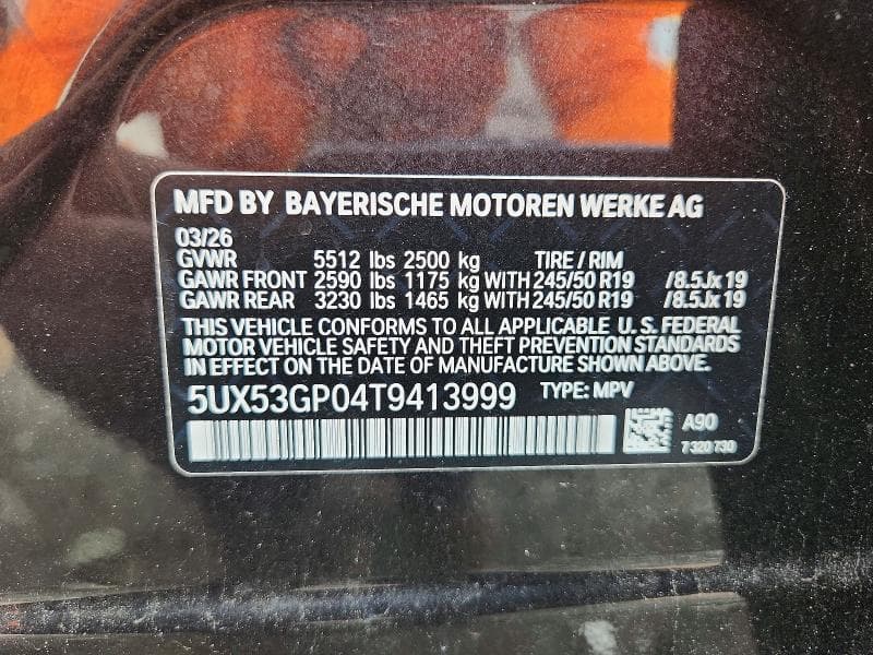 2026 BMW X3 30 XDRIVE 13