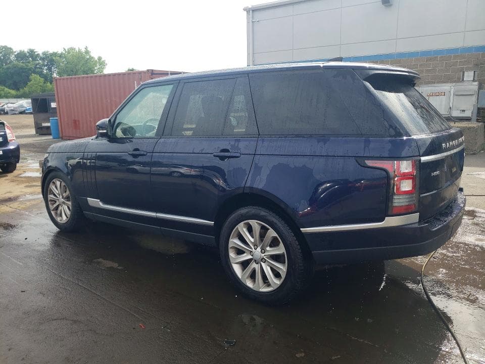 2017 LAND ROVER RANGE ROVER HSE 2