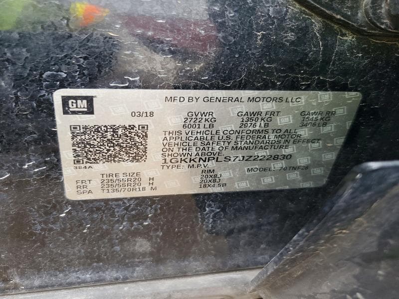 2018 GMC ACADIA DENALI 13