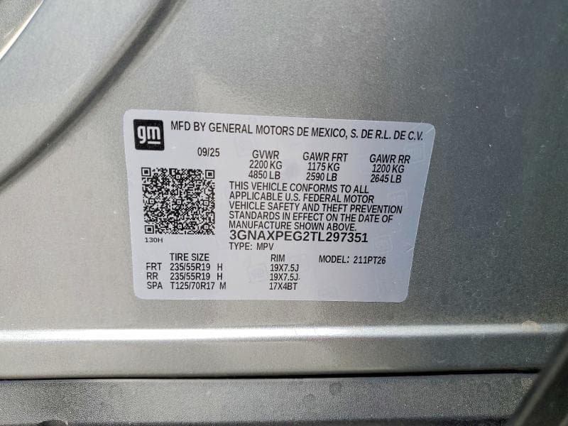 2026 CHEVROLET EQUINOX LT 13