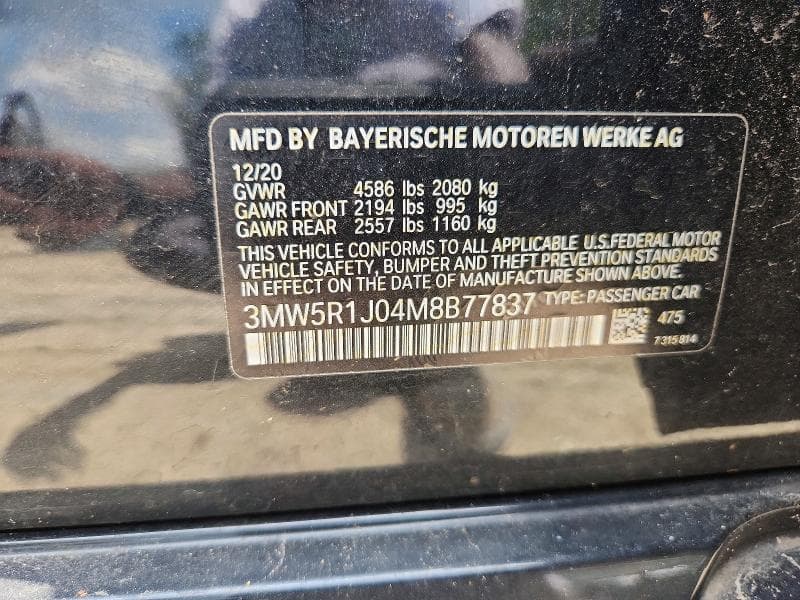 2021 BMW 330I 13