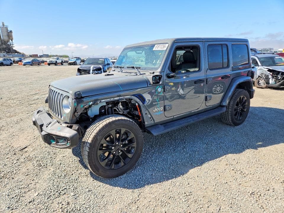 2021 JEEP WRANGLER UNLIMITED SAHARA 4XE
