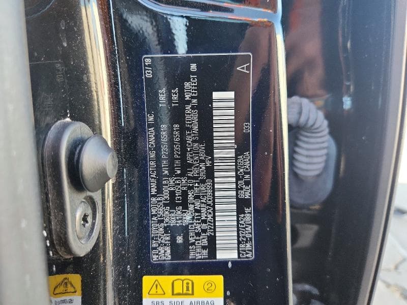 2018 LEXUS RX 350 BASE 14